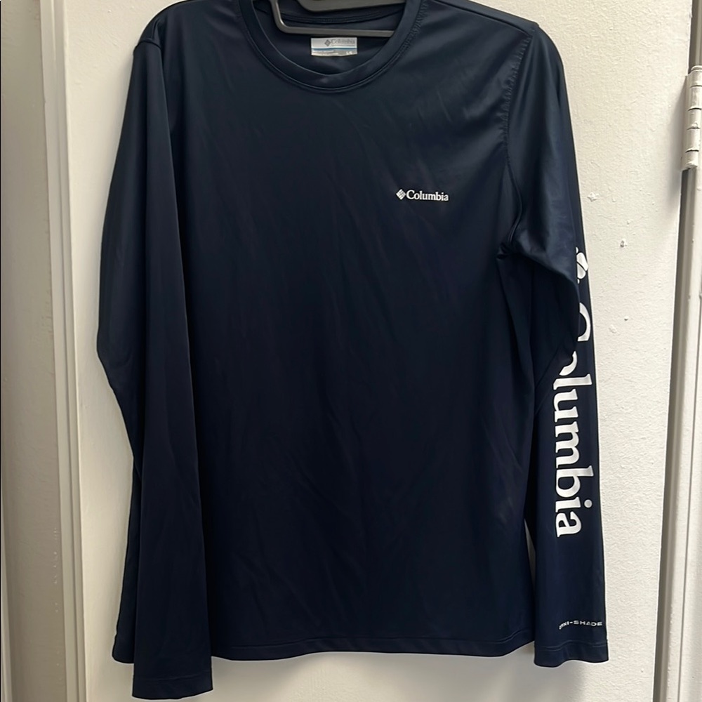 Columbia Dark Blue Performance Long Sleeve